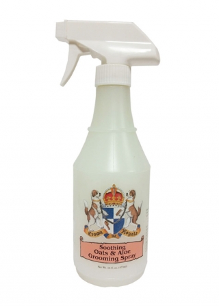 Crown Royale Soothing Oats o Aloe Grooming Spray успокаивающий лосьон-спрей с овсом и алое готовый,16 oz, 473 мл, (США)