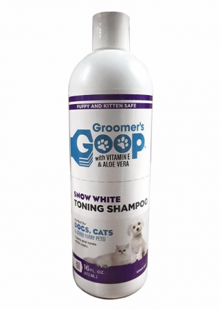 Groomer's Goop Snow White Toning Shampoo (454 gr) 