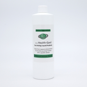 D.E.S. Health-Gard 16 oz- жидкий пробиотик для собак/щенков, кошек/котят, лошадей, птиц и мелких животных 500 мл (США)