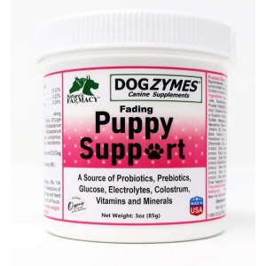 Dogzymes Fading Puppy Support Probiotics Добавка для щенков с пробиотиками и пребиотиками 85 гр. (США)