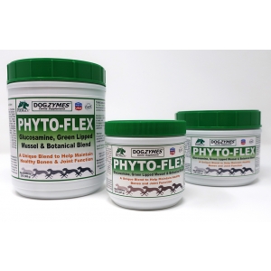 Dogzymes Phyto-Flex - Bone Joint Soft Tissue Support 8oz (227гр.) / Витамин. добавка для поддержания мягких тканей костного сустава (США)