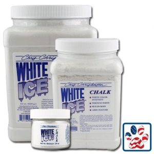 *167 Chris Christensen  White Ice Chalk / Белая пудра в мини-банке 0,08 oz 2,26 гр (США)