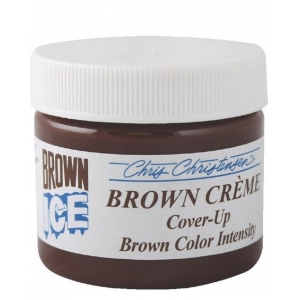 119* Chris Christensen Brown Ice Creme / Крис Кристенсен Коричневый маскирующий крем для шерсти 71 гр (США)