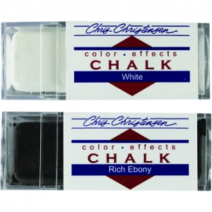 *155 Chris Christensen Rich Ebony Chalk Block/Черная пудра в блоке 48 гр (США)