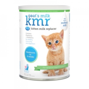 KMR Pet-Ag Заменитель материнского молока для котят с 0 мес.(порошок) на козьем молоке 340гр. (США)