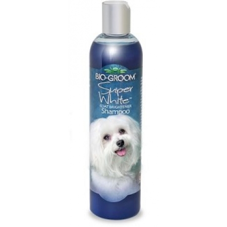 *21112, Bio-Groom Super White Shampoo шампунь для собак белого и светлых окрасов 355 мл(США)