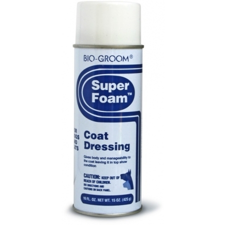*41016, Bio-Groom Super Foam Пенка для укладки шерсти 425 гр (США)