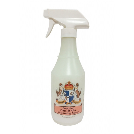 Crown Royale Soothing Oats o Aloe Grooming Spray успокаивающий лосьон-спрей с овсом и алое готовый, 16 oz, 473 мл, (США)