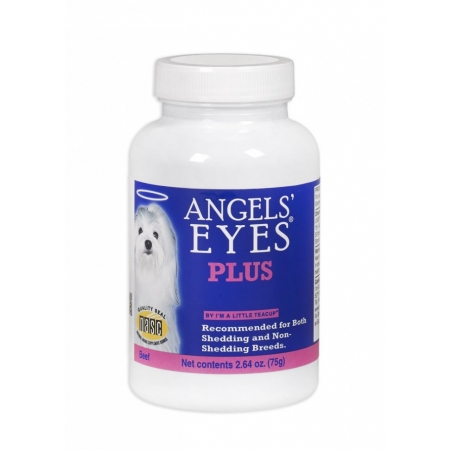 *Angels' Eyes Plus Beef Flavored Powder Tear Stain Supplement for Dogs & Cats, Порошок, средство от слезотечения  для собаки кошек, вкус говядины 75 гр(США) = ожидается