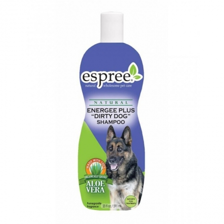 *ESP00014 Шампунь «Ароматный гранат» для сильнозагрязнен.шерсти собак и кошек. Energee Plus "Dirty Dog" Shampoo, 355 ml (США)
