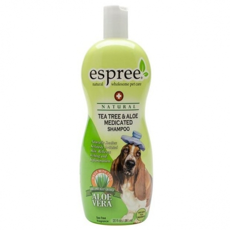 *ESP00005 Шампунь «Чайное дерево и алоэ», для собак AC Tea Tree & Aloe Shampoo, 355 ml, (США)