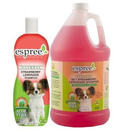 ESP00110*Шампунь "Клубничный лимонад", для собак. Strawberry Lemonade Shampoo 3800 ml  (США)