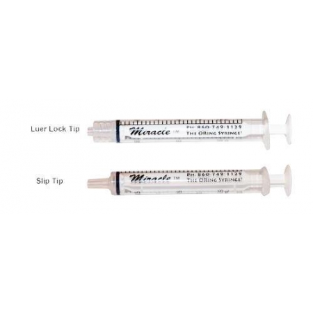 Miracle Brand Oring Syringe шприц к чудо-соске наконечник LUER LOCK TIP (5 мл) MiracleNipple (США)